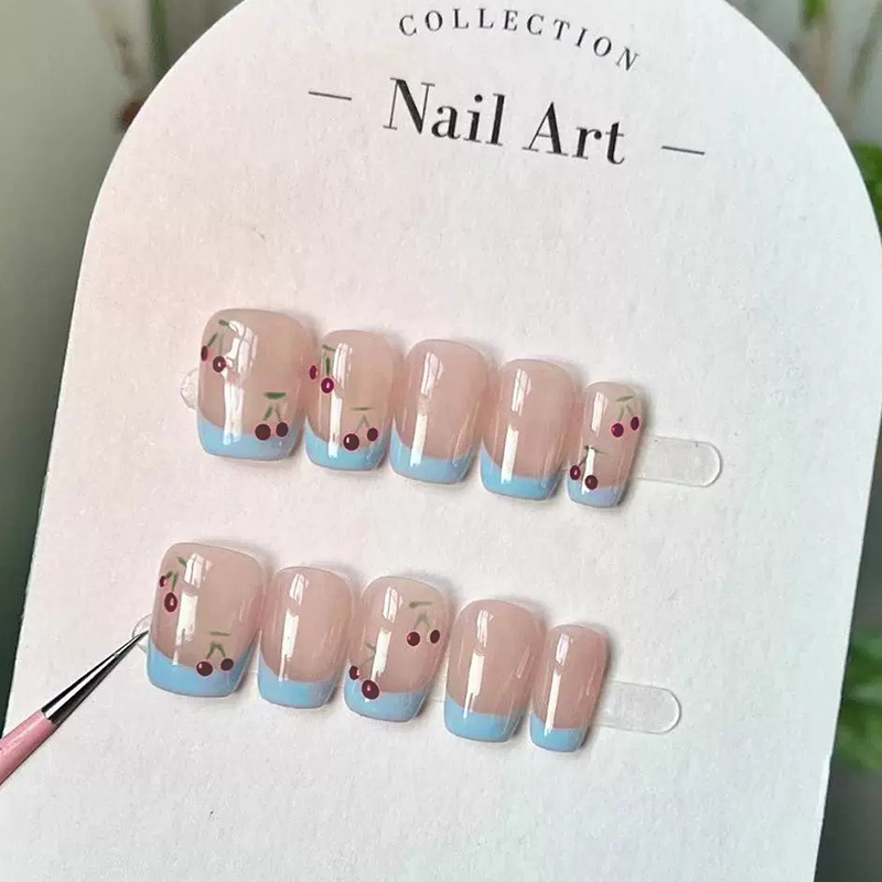 Handmade Press on Nails Summer – Pressed Flower Art recenzja i cena