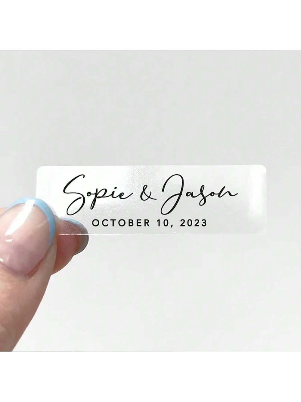 Custom Aluminum Foil Transpare – Personalised Candle Label recenzja i cena