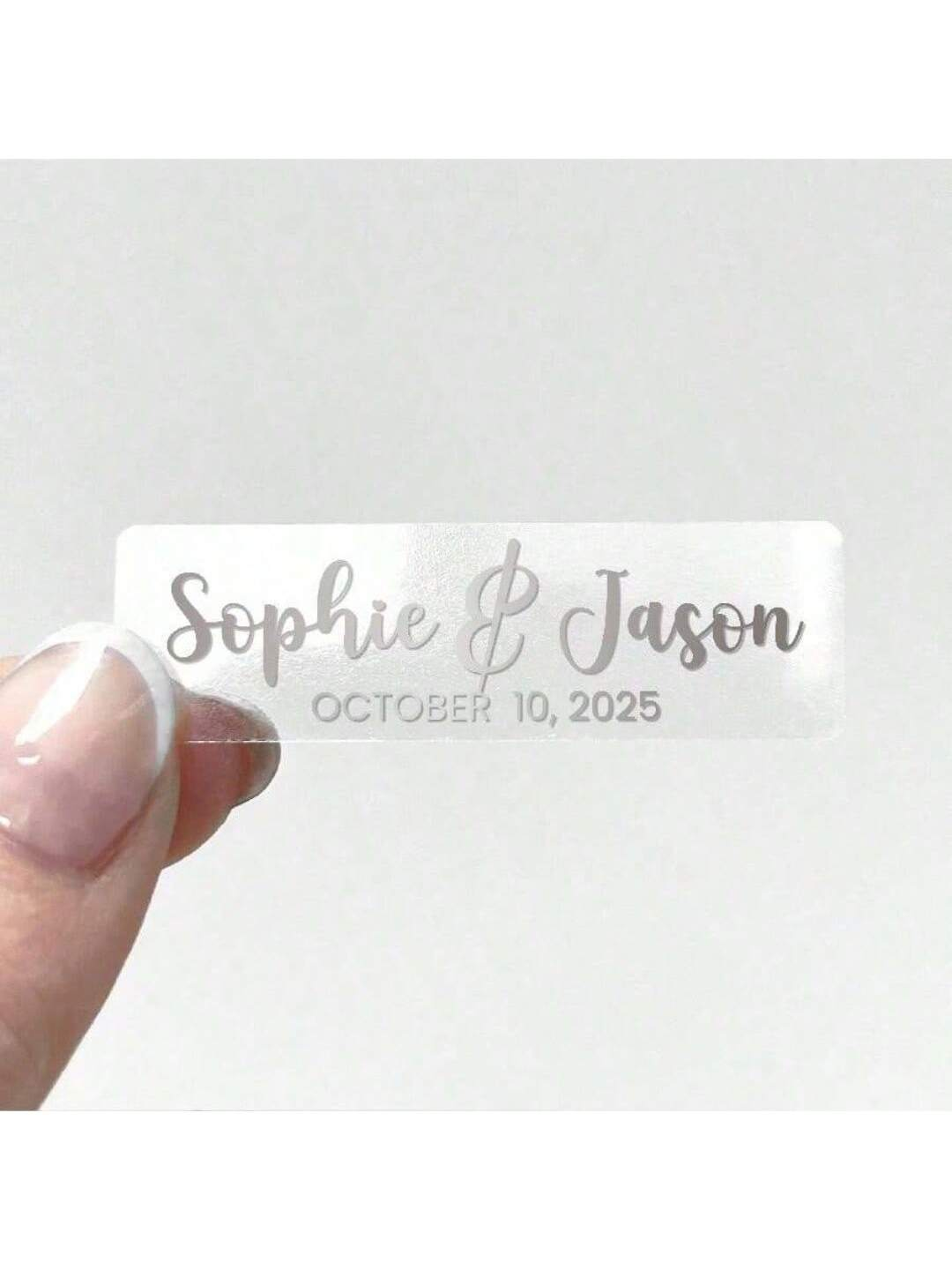 Custom Aluminum Foil Transpare – Personalised Candle Label recenzja i cena