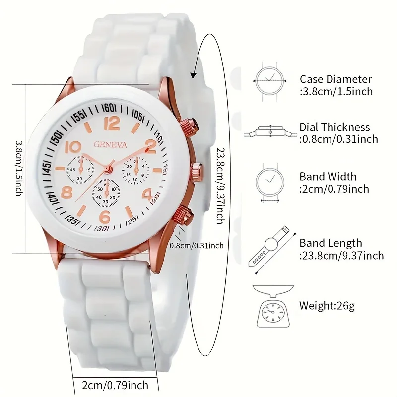 5pcs/Set Chic Women's Quartz W – Coordinates Bracelet recenzja i cena