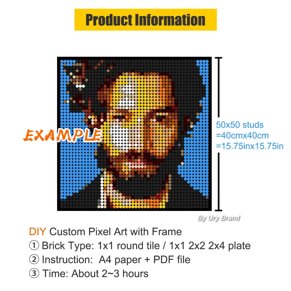 Pixel Art Custom Photo Persona – Pet Portrait Custom recenzja i cena