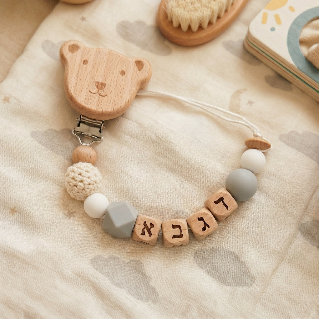 2026 Baby Custom Hebrew Name S – Initial Ring Custom recenzja i cena