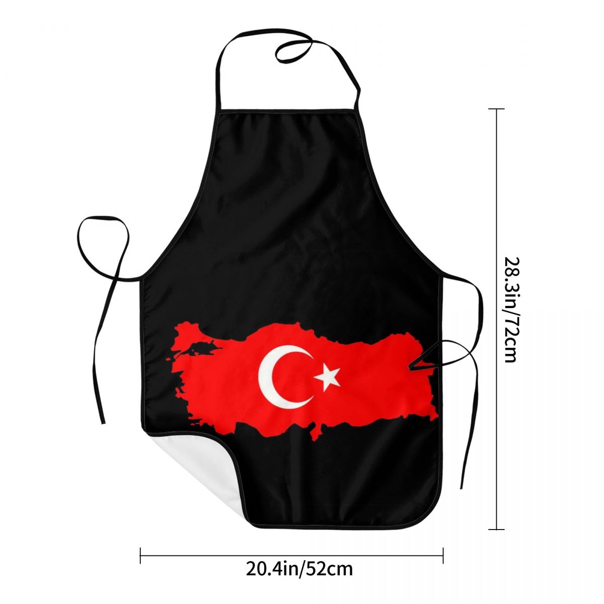 Custom Bib Turkey Flag Map Apr – Custom Star Map recenzja i cena