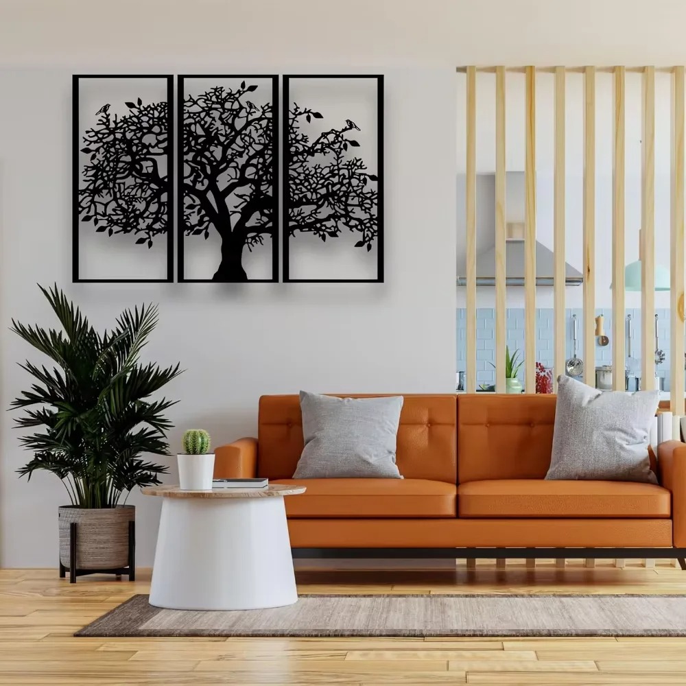 3Pcs Family Tree Metal Wall De – Family Tree Print recenzja i cena