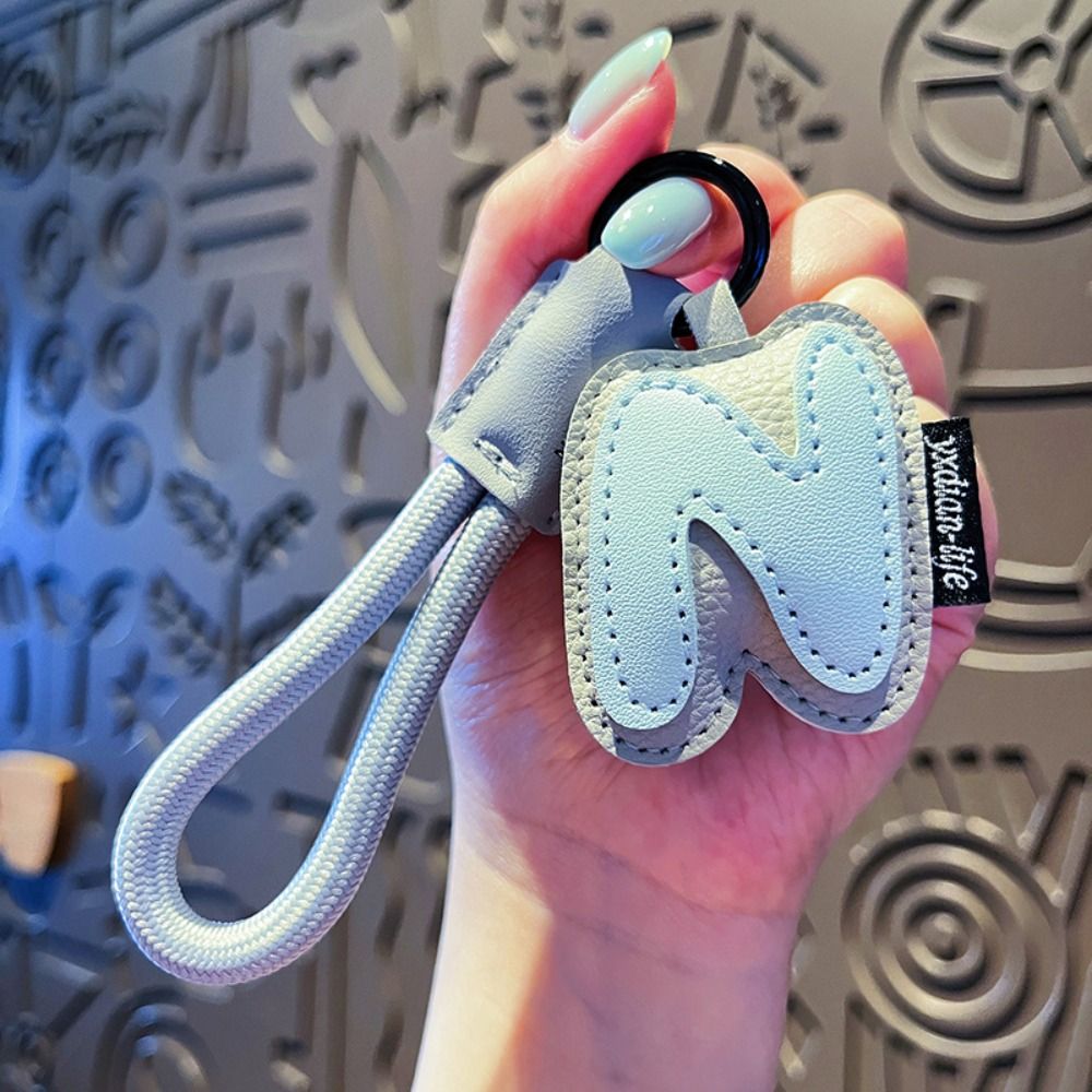 Sweet 26 Letter Keychain PU Le – Monogram Keychain Leather recenzja i cena