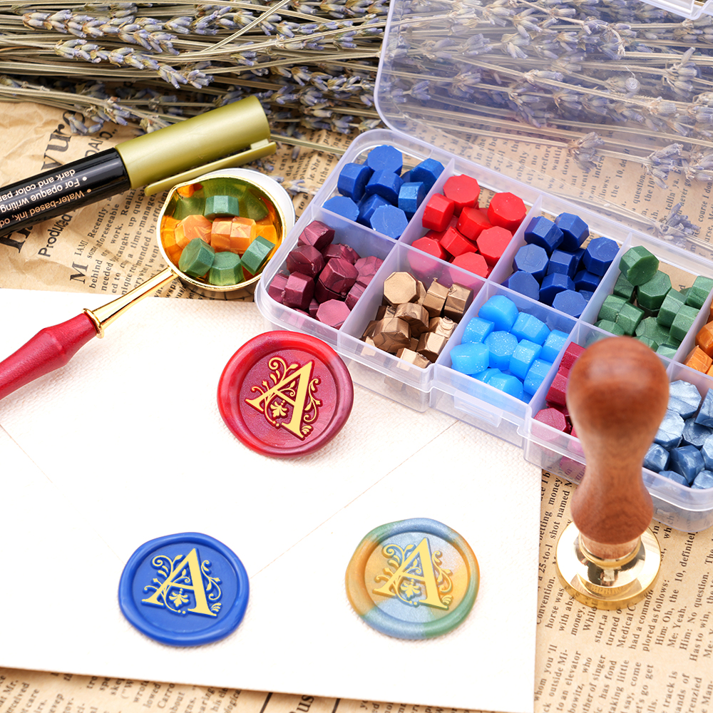 A-Z letter Wax Seal Stamp Kit  – Wax Seal Letter Kit recenzja i cena