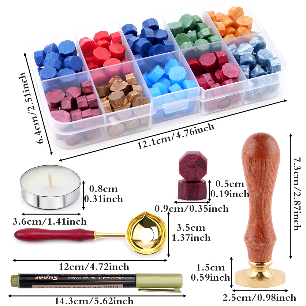A-Z letter Wax Seal Stamp Kit  – Wax Seal Letter Kit recenzja i cena