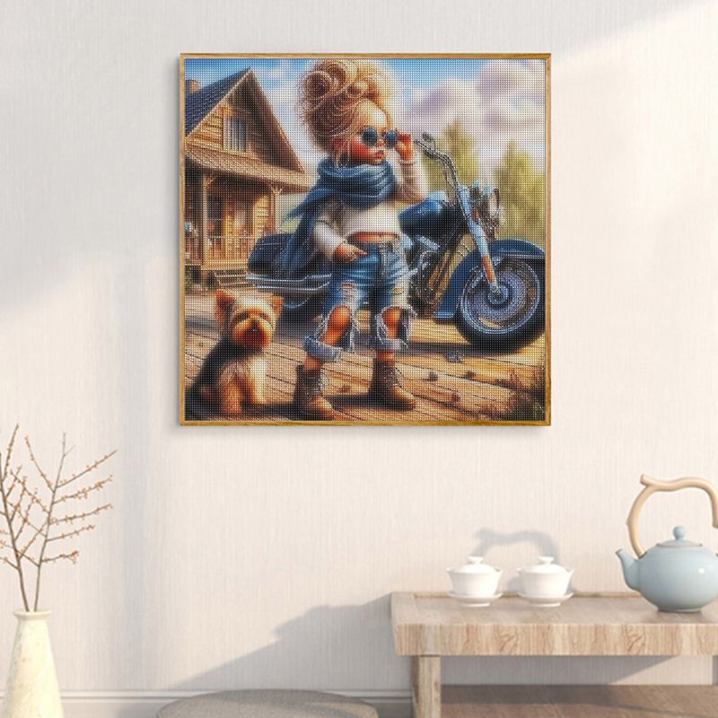1pc frameless   Full Square Di – Photo Mosaic Print recenzja i cena