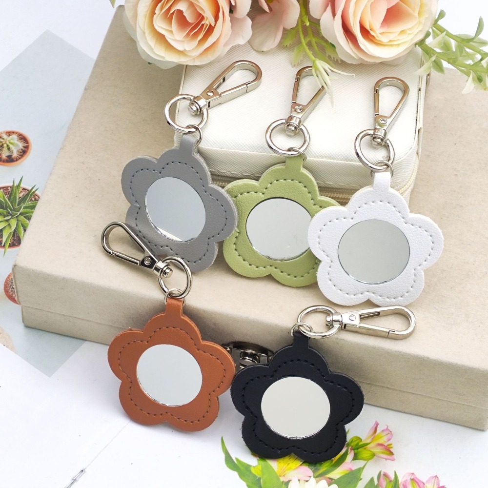 Flower Petal Shaped Mirror Bag – Initial Ring Custom recenzja i cena