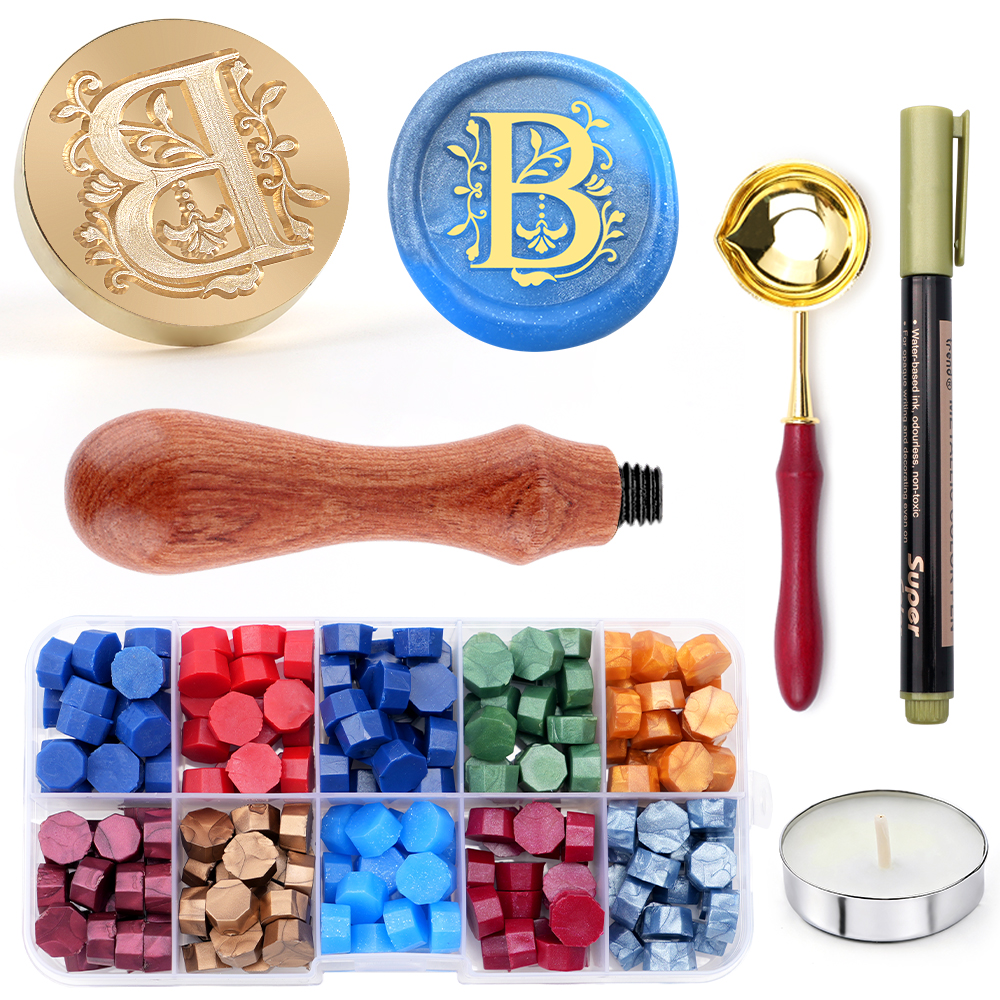 A-Z letter Wax Seal Stamp Kit  – Wax Seal Letter Kit recenzja i cena