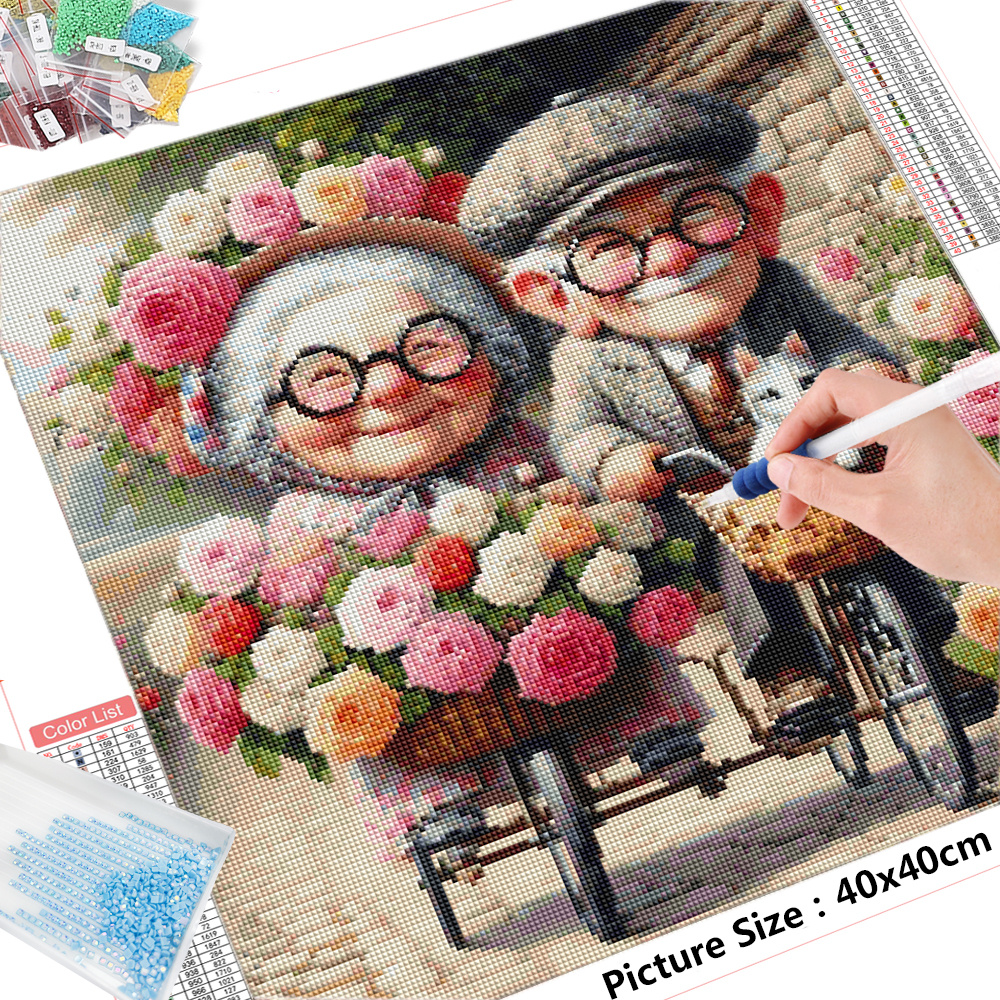 Frameless, Diamond Embroidery  – Photo Mosaic Print recenzja i cena