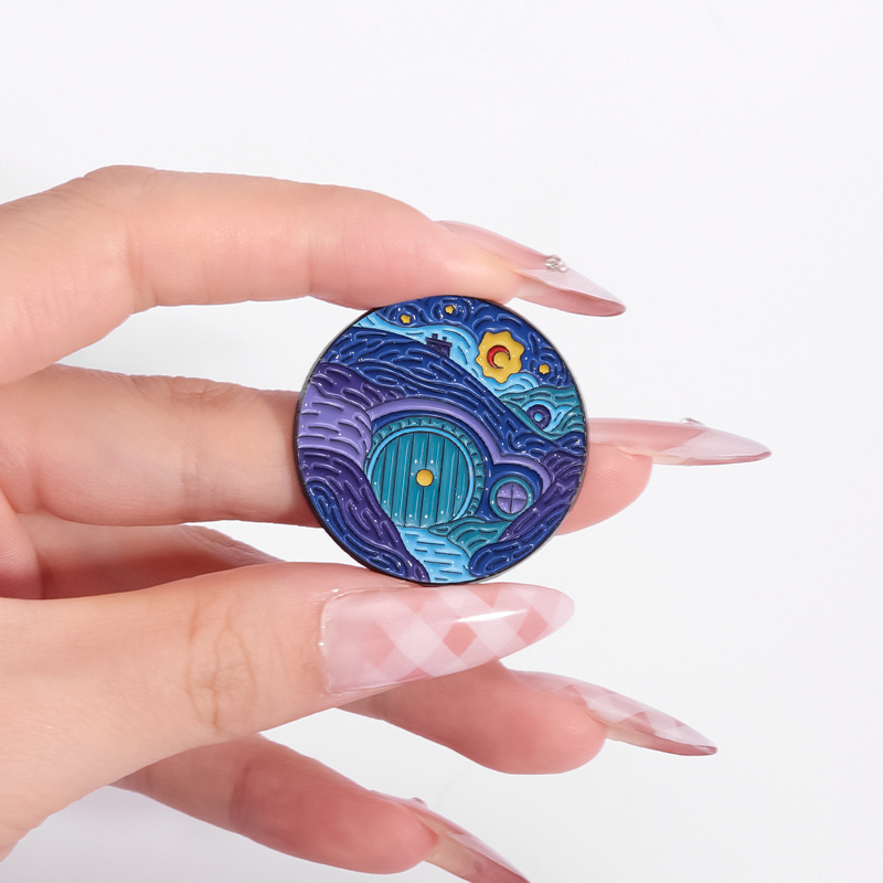 Night Sky Oil Painting Enamel  – Custom Night Sky recenzja i cena