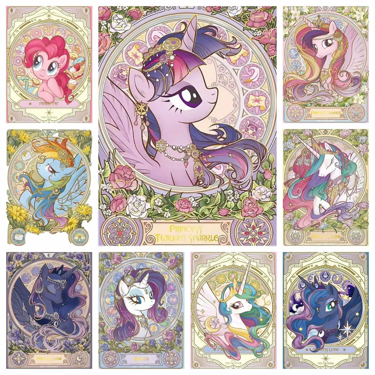 Mucha style My Little Pony 5D  – Photo Mosaic Print recenzja i cena