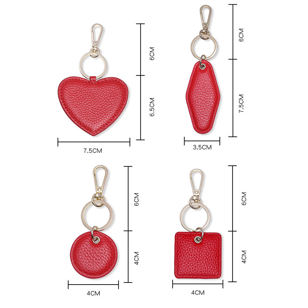 Custom Letters Leather Keychai – Monogram Keychain Leather recenzja i cena